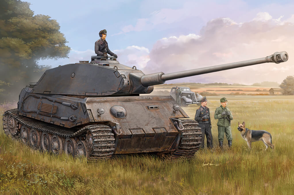 HobbyBoss 1:35 German VK4502 (P) Vorne - Panzer Models