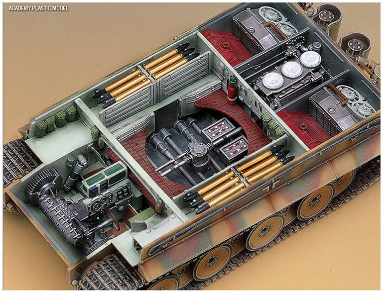 Academy 1 35 German Pz Kpfw Vi Tiger I Early Version With Interior