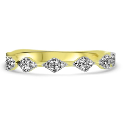 Yellow Gold Diamond Band