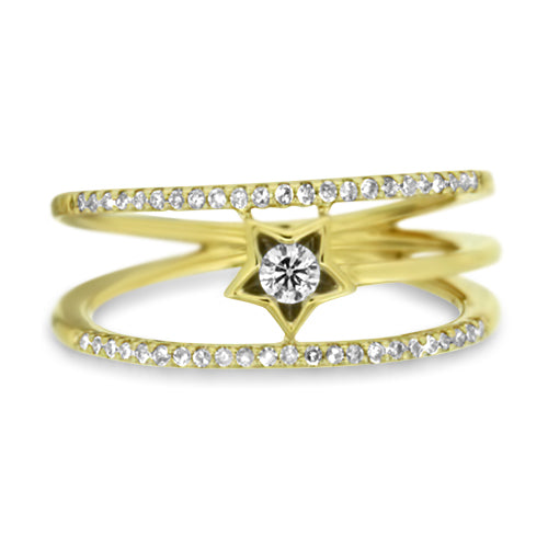 Yellow Gold Fashion Ring