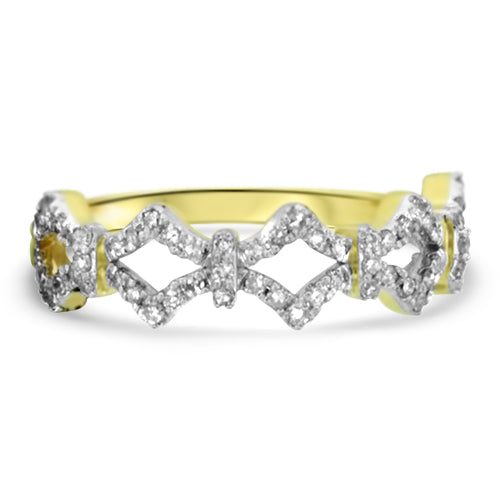 Yellow Gold Diamond Band