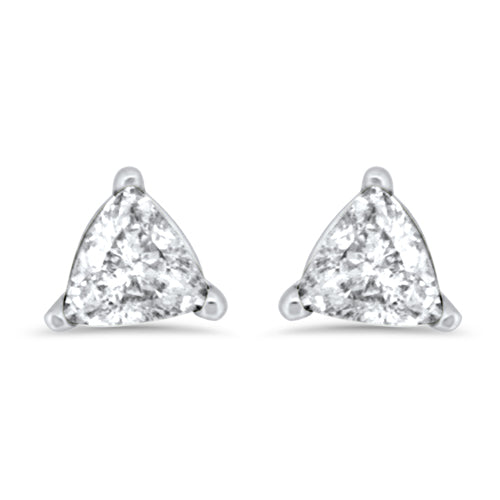 Trillion Diamond Studs