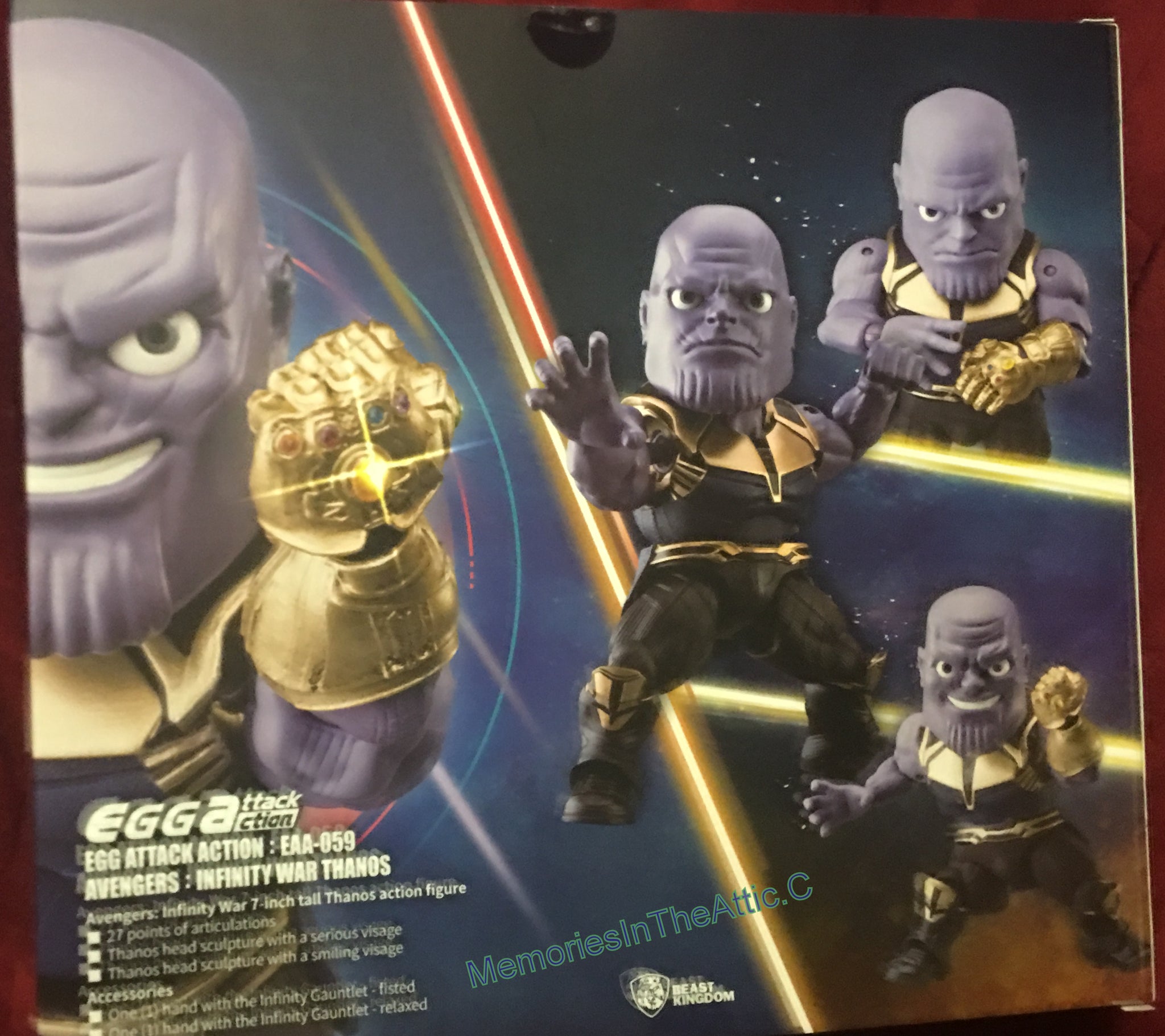 Beast Kingdom PX Mini Egg Attack Avengers Infinity War Thanos Action F ... - Beast KingDom Thanos 1 1024x1024@2x