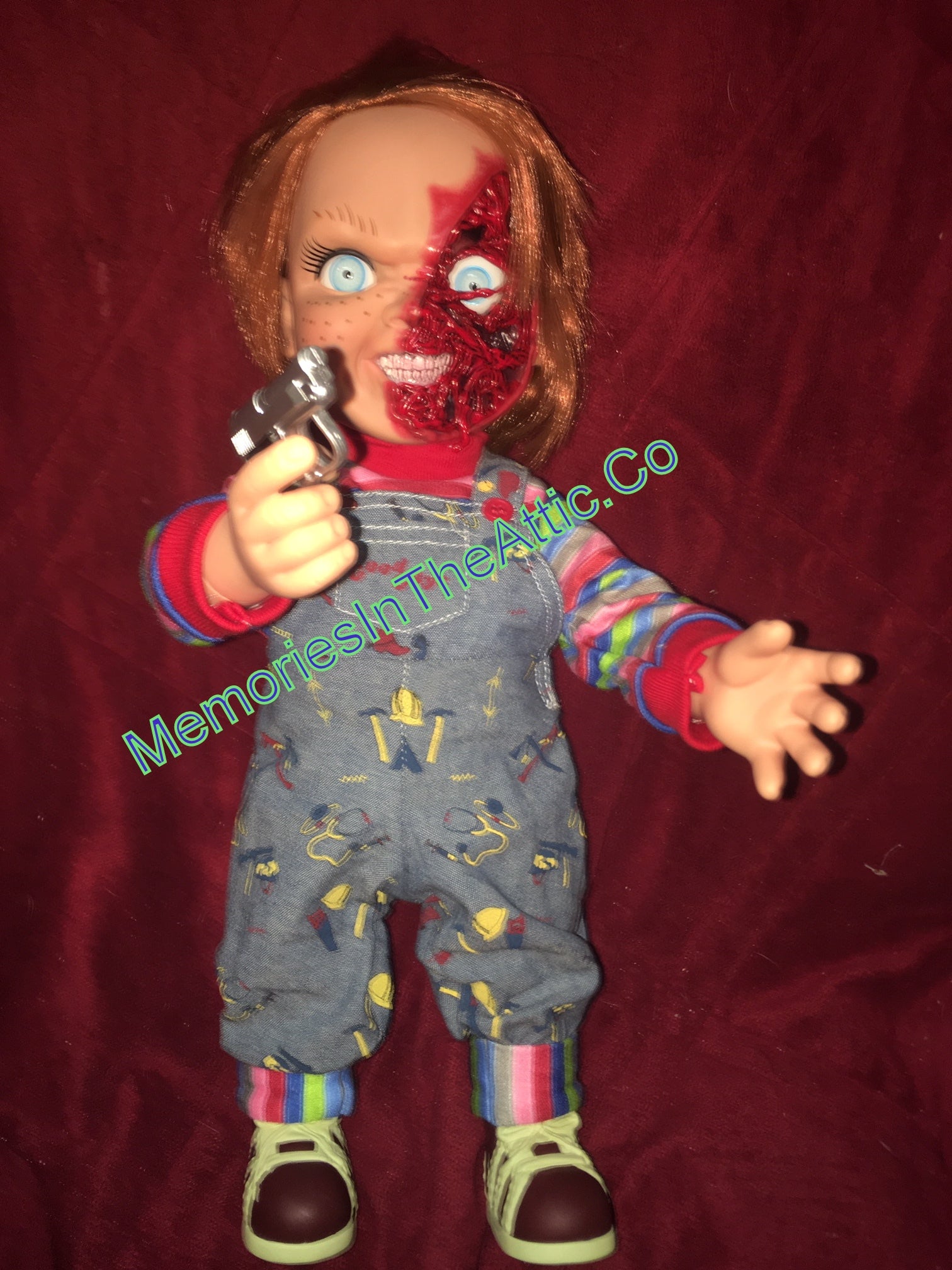 mezco chucky pizza face