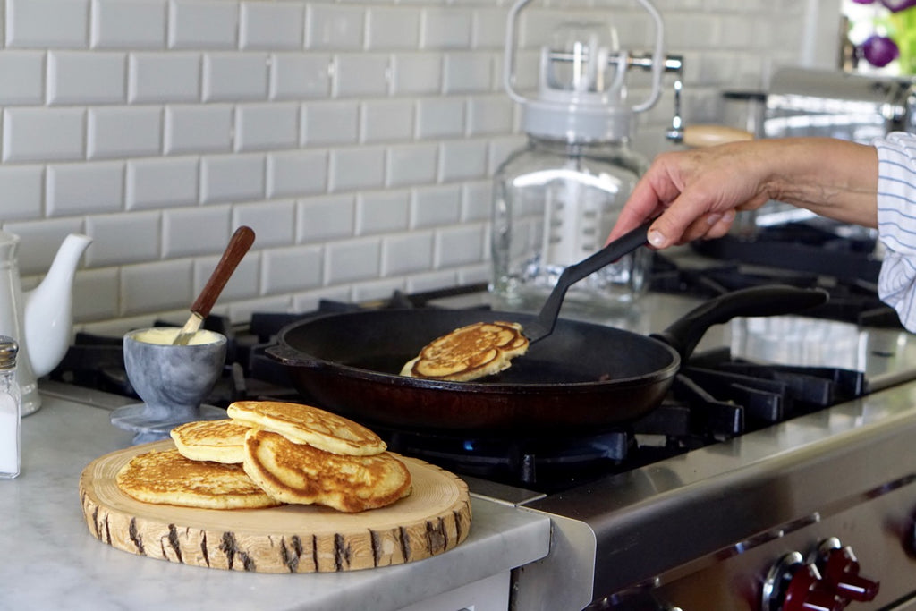 Making Buttermilk Pancakes