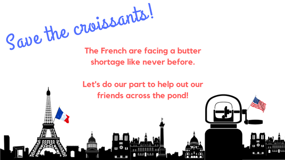 French butter shortage