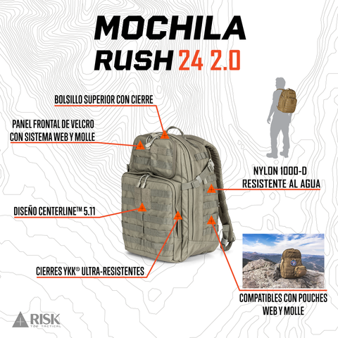 mochila tactica 5.11