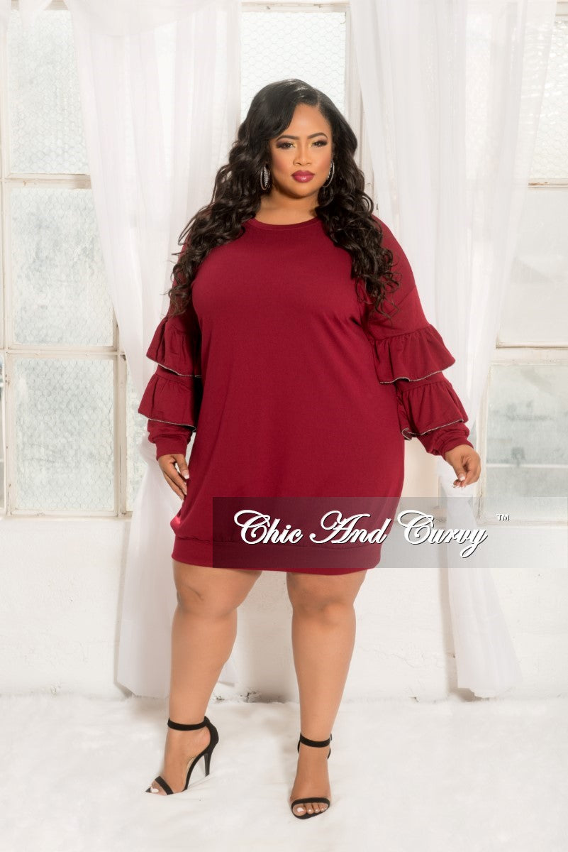 sweatshirt dress plus size