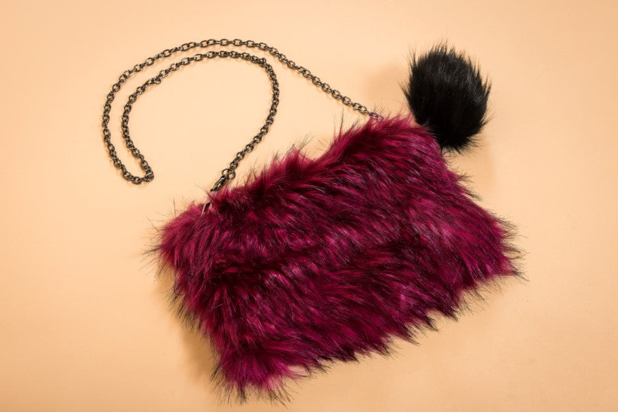 fur purse