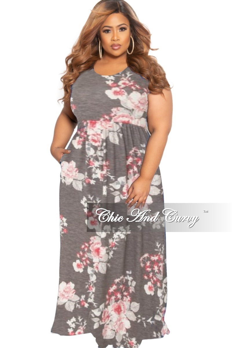 plus size pink tank dress