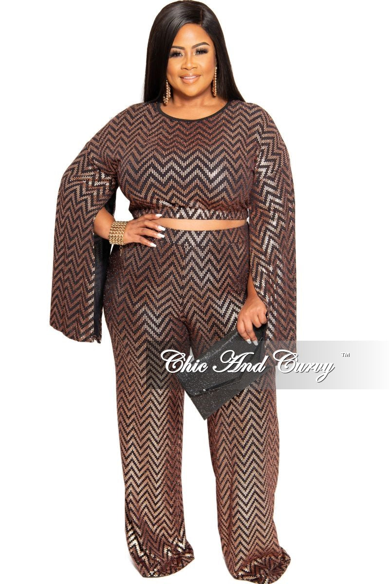 rose gold plus size top