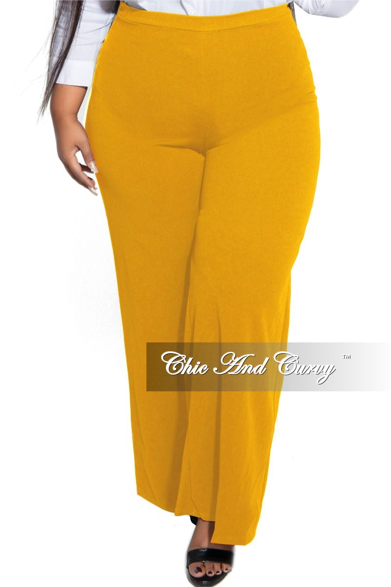 mustard color plus size pants