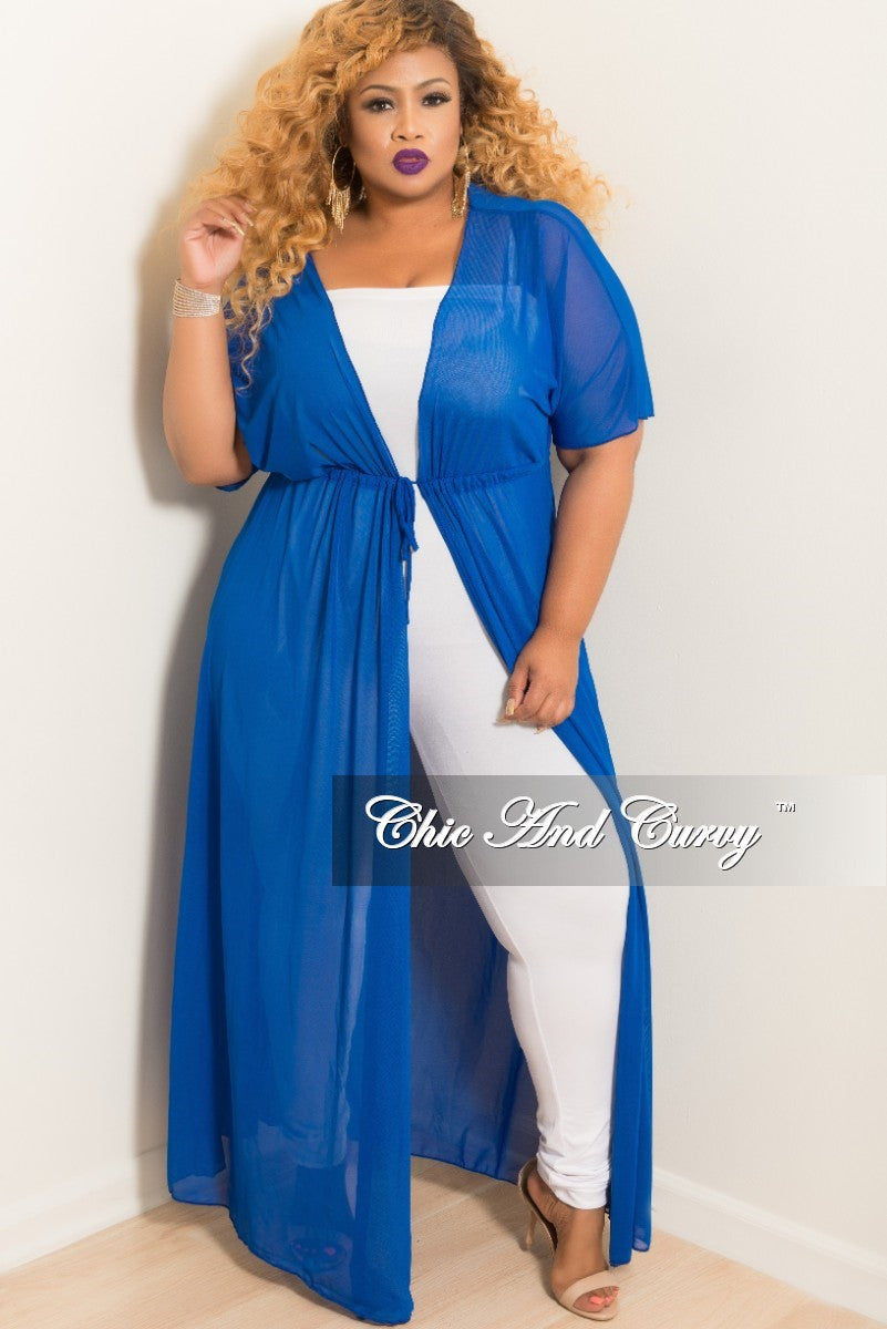 plus size long cover ups