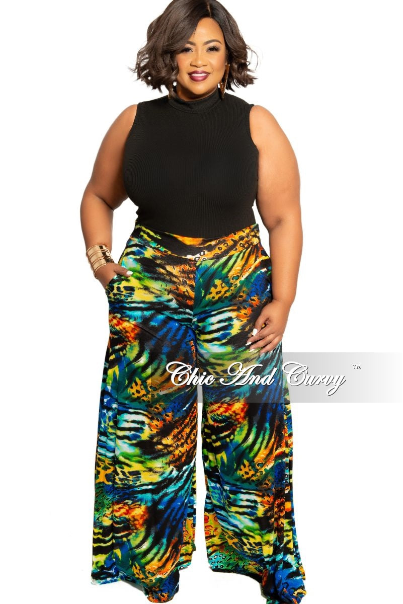 plus size palazzo pants