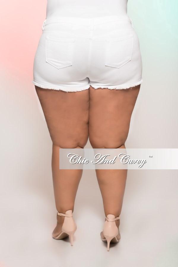 plus size shorts on sale