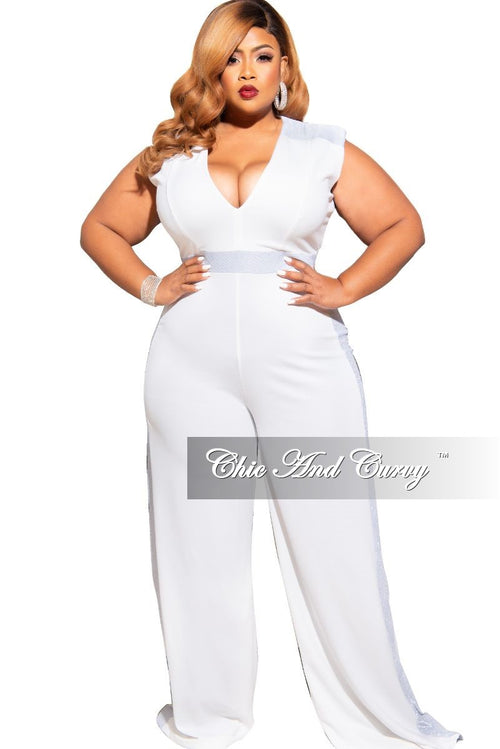plus size white jumpsuits for wedding
