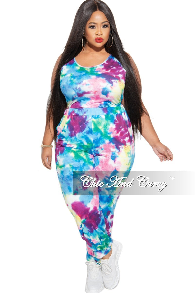 2 piece plus size jogger set