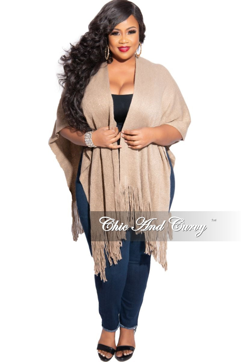 plus size shawl