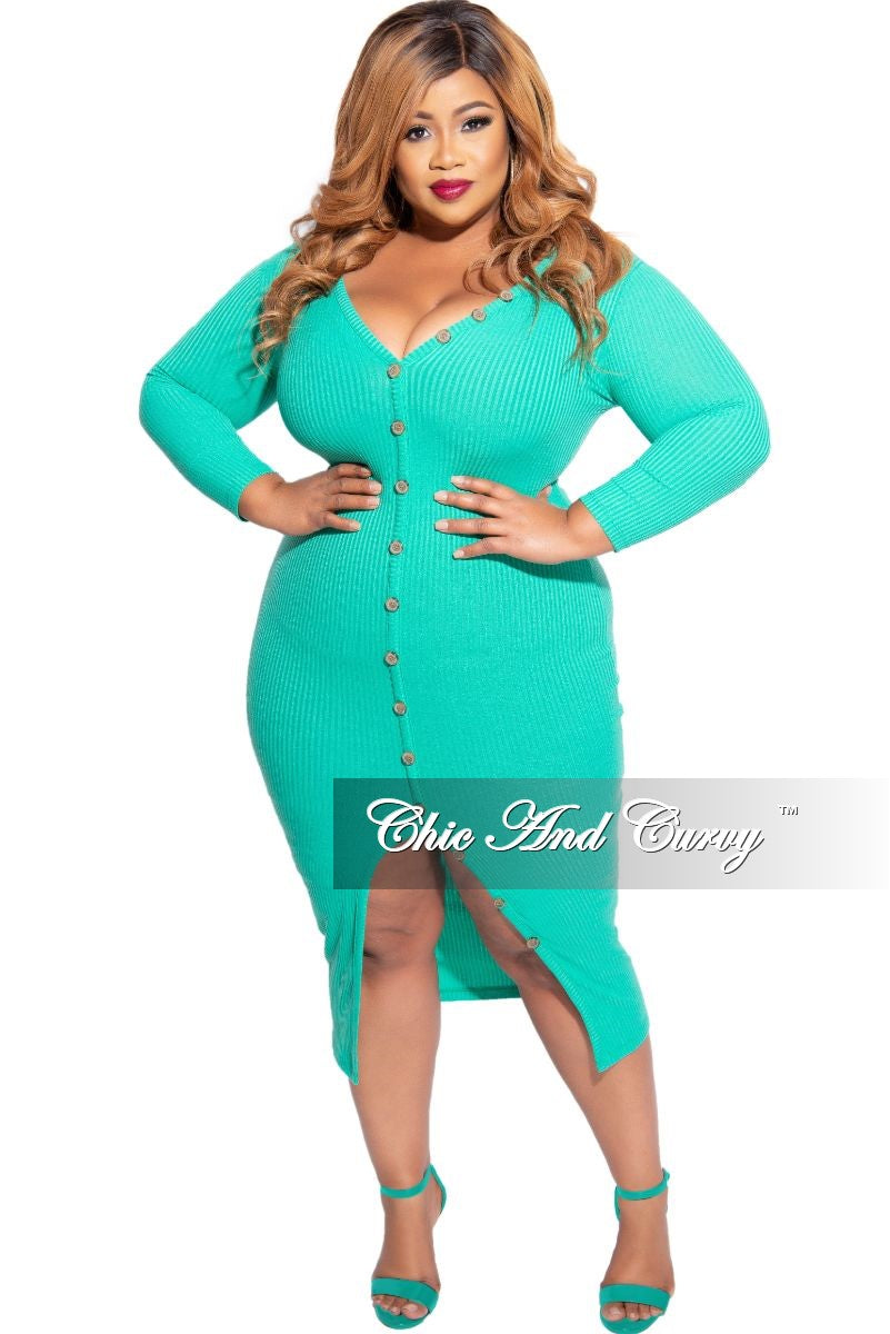 mint dress plus size