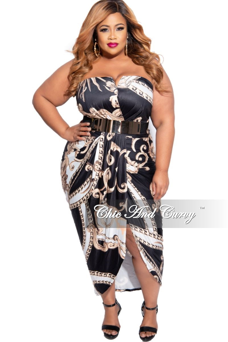 plus size black tube dress