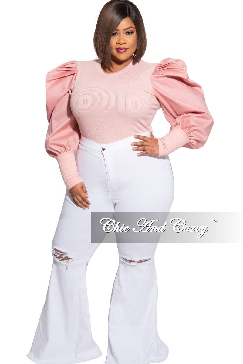 plus size white wide leg jeans