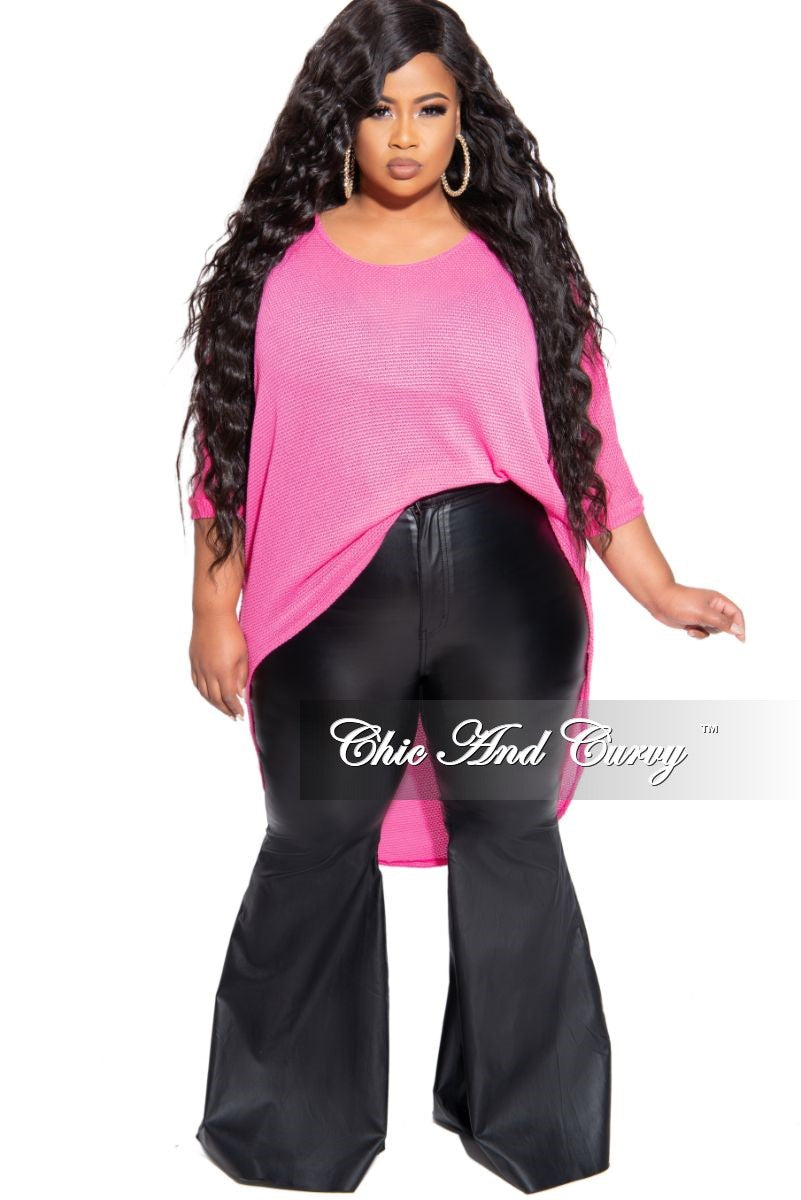 hot pink pants plus size