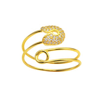 Safety Gold Ring