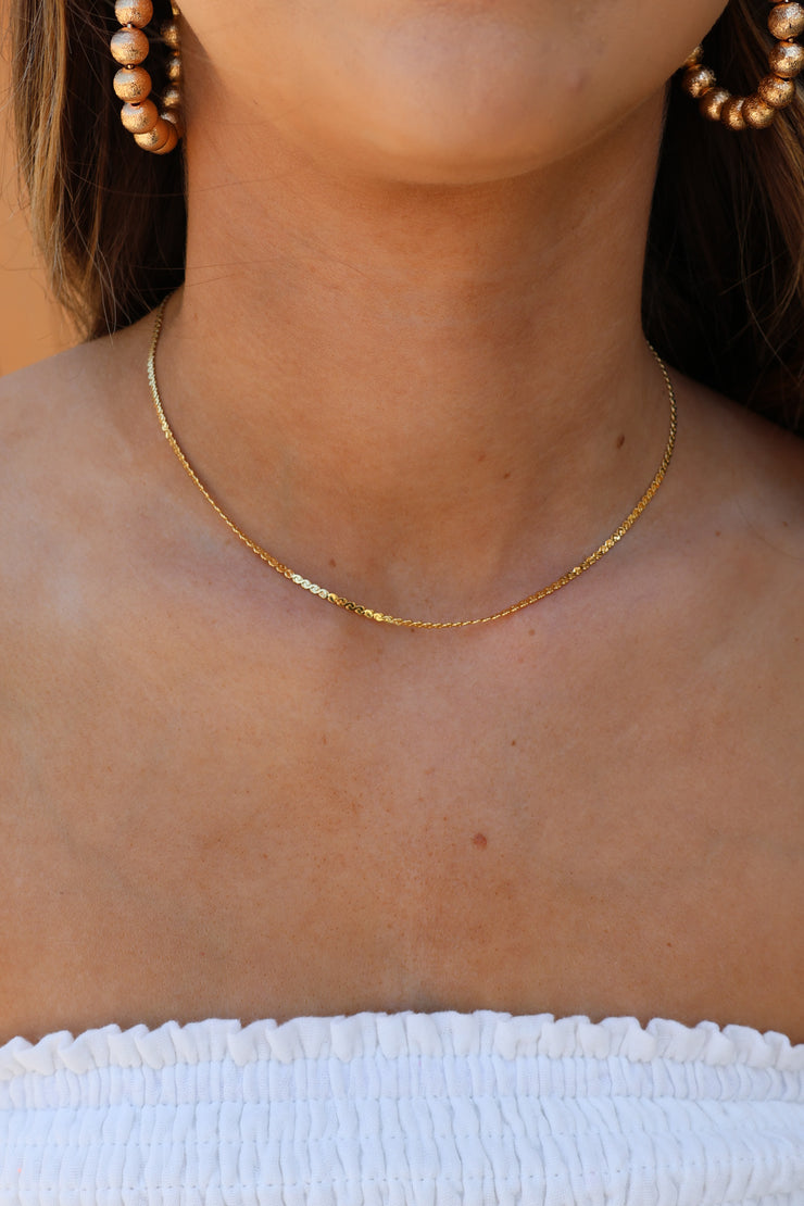Sleek Look Necklace - Cenkhaber