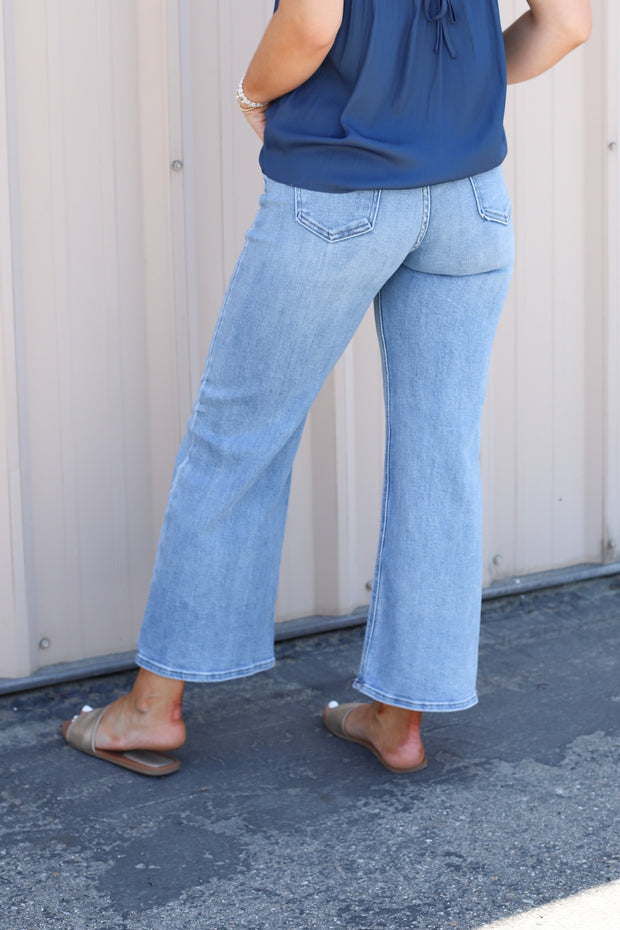 Teagan Wide Leg Jeans - Mohebina laemeh