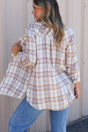 Un Wind Flannel Top - Mohebina laemeh