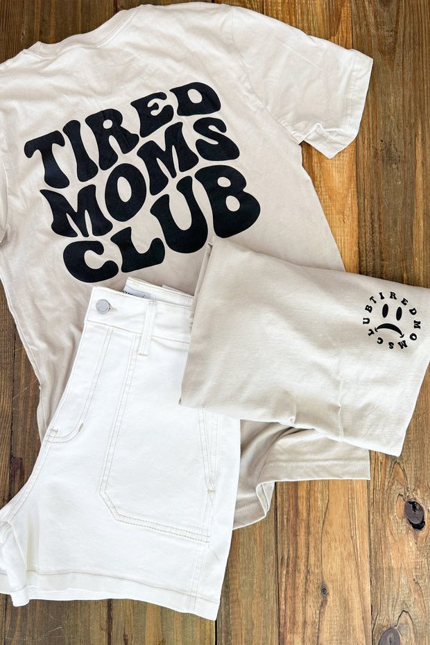 Tired Moms Club Tee - Cenkhaber