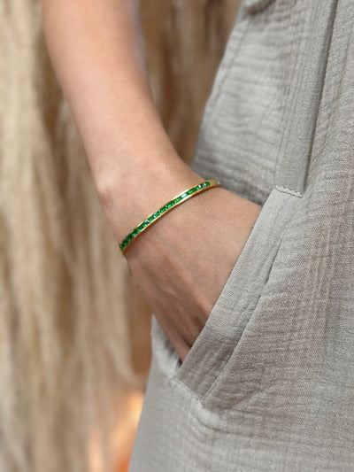 Emerald Bracelet - Mohebina laemeh