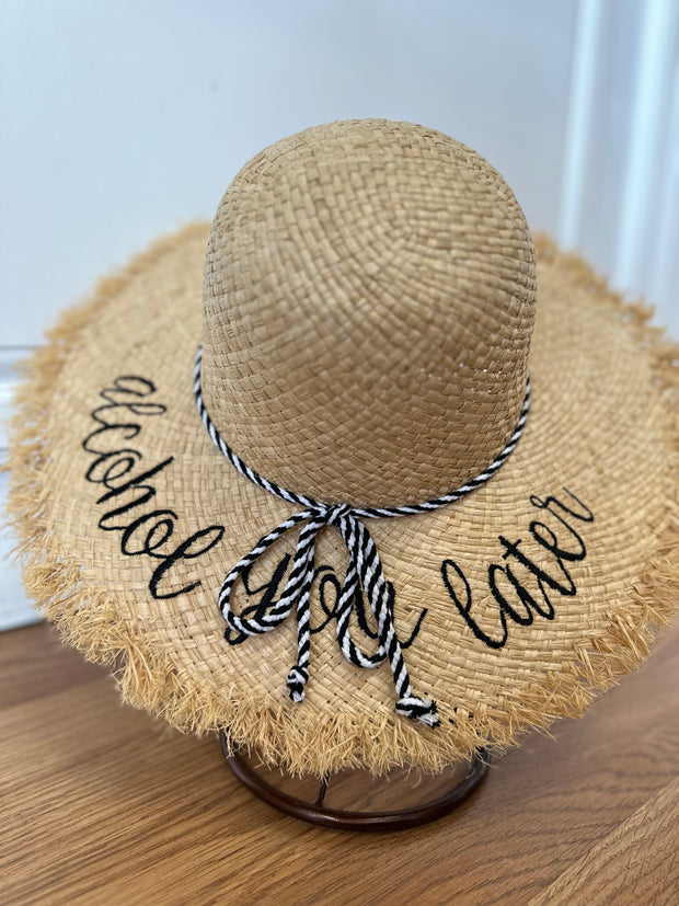 Alcohol You Later Beach Hat - Cenkhaber