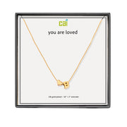 CIA 'You Are Loved" Necklace - Mohebina laemeh