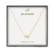 CIA 'You Are Loved" Necklace - Mohebina laemeh