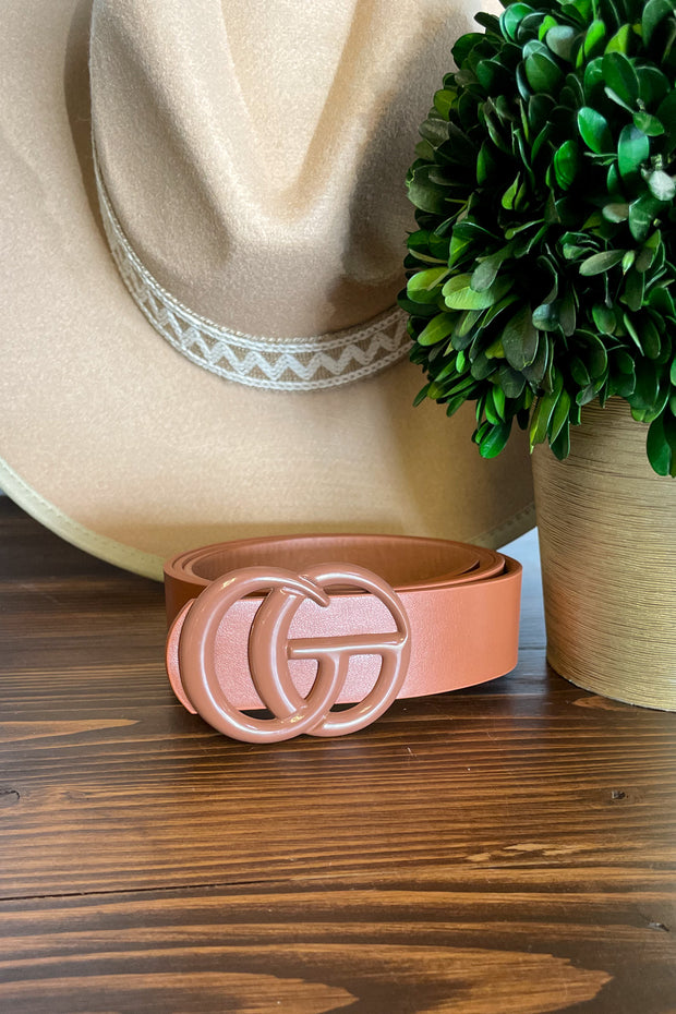 The Same but Different GG Belt: Brown - Mohebina laemeh