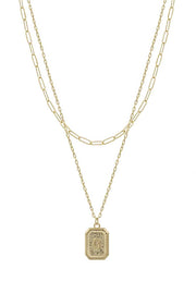 Barker Initial Necklace - Cenkhaber