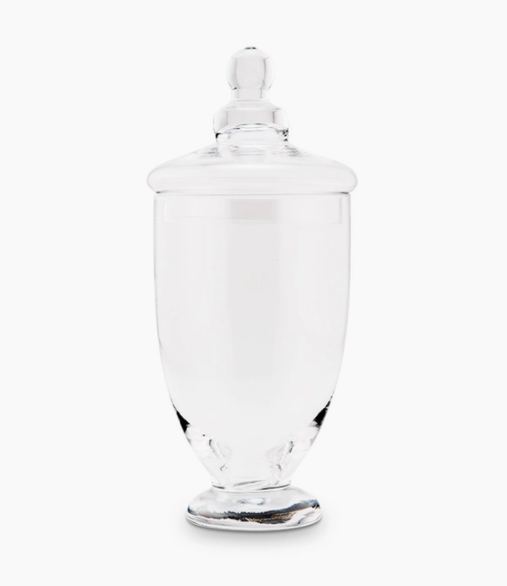 Small Glass Apothecary Candy Jar - Cenkhaber