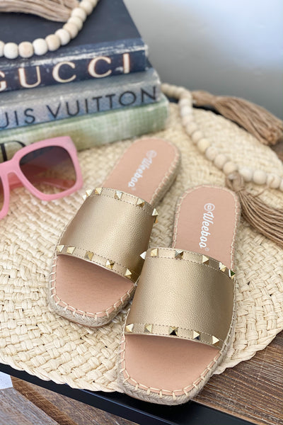 Grace Sandals: Gold - Cenkhaber