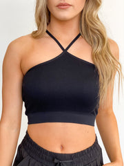 Basic Kennedy X Strap Crop - Cenkhaber