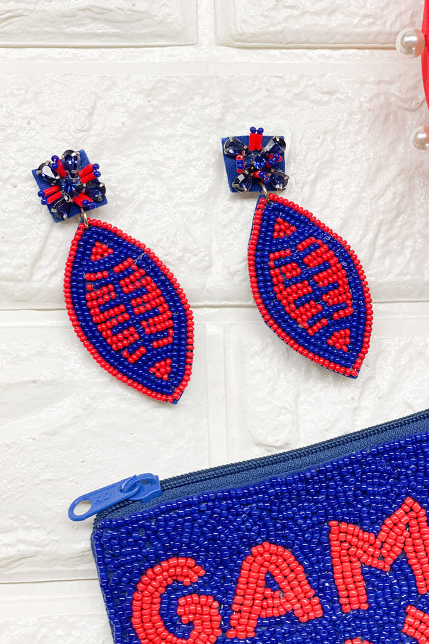 Football Earrings - Cenkhaber