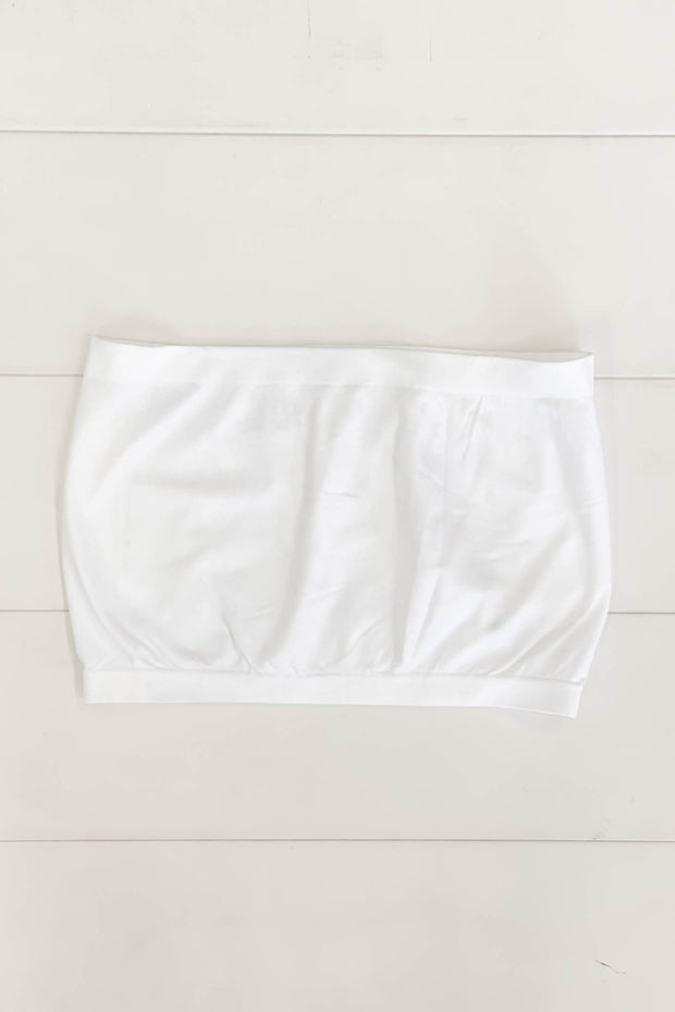 Wide Basic Bandeau: White - Mohebina laemeh