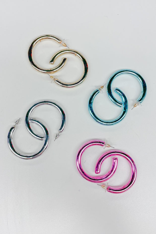 Heartache Hoop Earrings - Cenkhaber