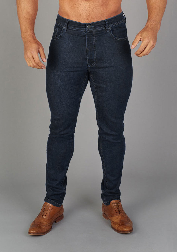 Straight Fit vs Athletic Fit Jeans - athletic fit jeans at Oxcloth