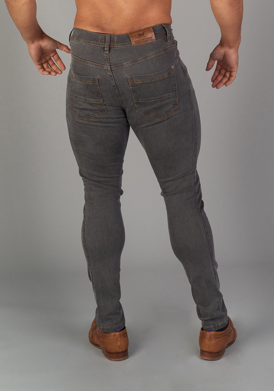 Rhino Athletic Fit Stretch Jeans - Oxcloth