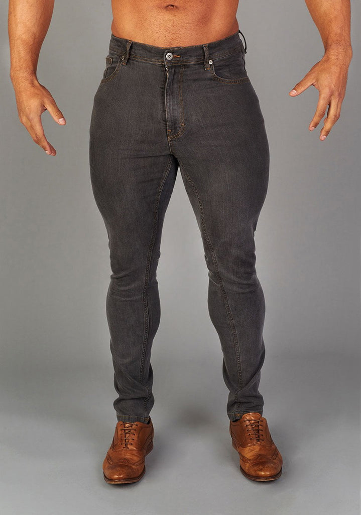athletic fit jeans