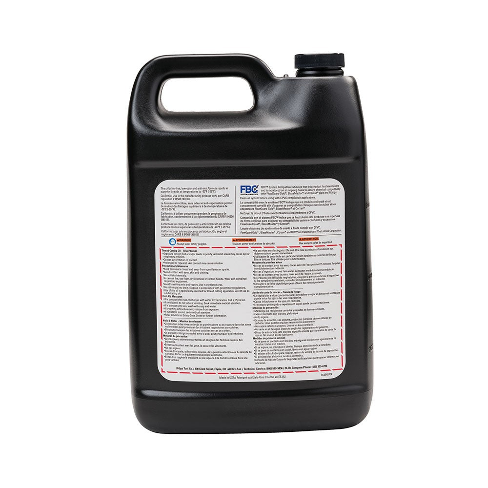 RIDGID 10883 Oiler with 1 Gallon Nu-Clear Thread Cutting Oil