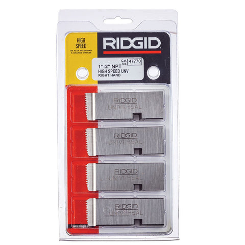 Ridgid 47780 14 To 38 18 Npt Universal Dies High Speed For Stainless Steel Rh