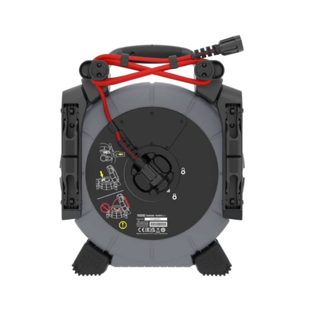 RIDGID 40808 SeeSnake microReel L100C and micro CA-350 System with Son
