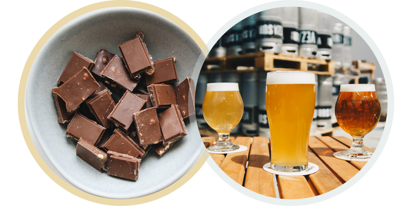 pair chocolate and beer